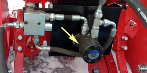 Гідропривод вентилятора сівалки